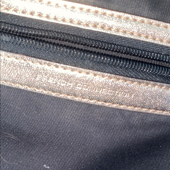 French Connection Jace Metallic Mini Backpack in Rose Gold - Picture 8 of 9